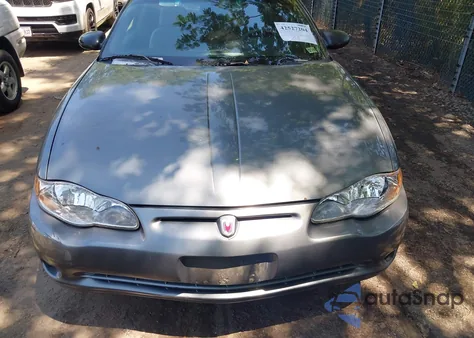 2004 Chevrolet Monte Carlo Ls из США, поврежденный, VIN 2G1WW12E549314304